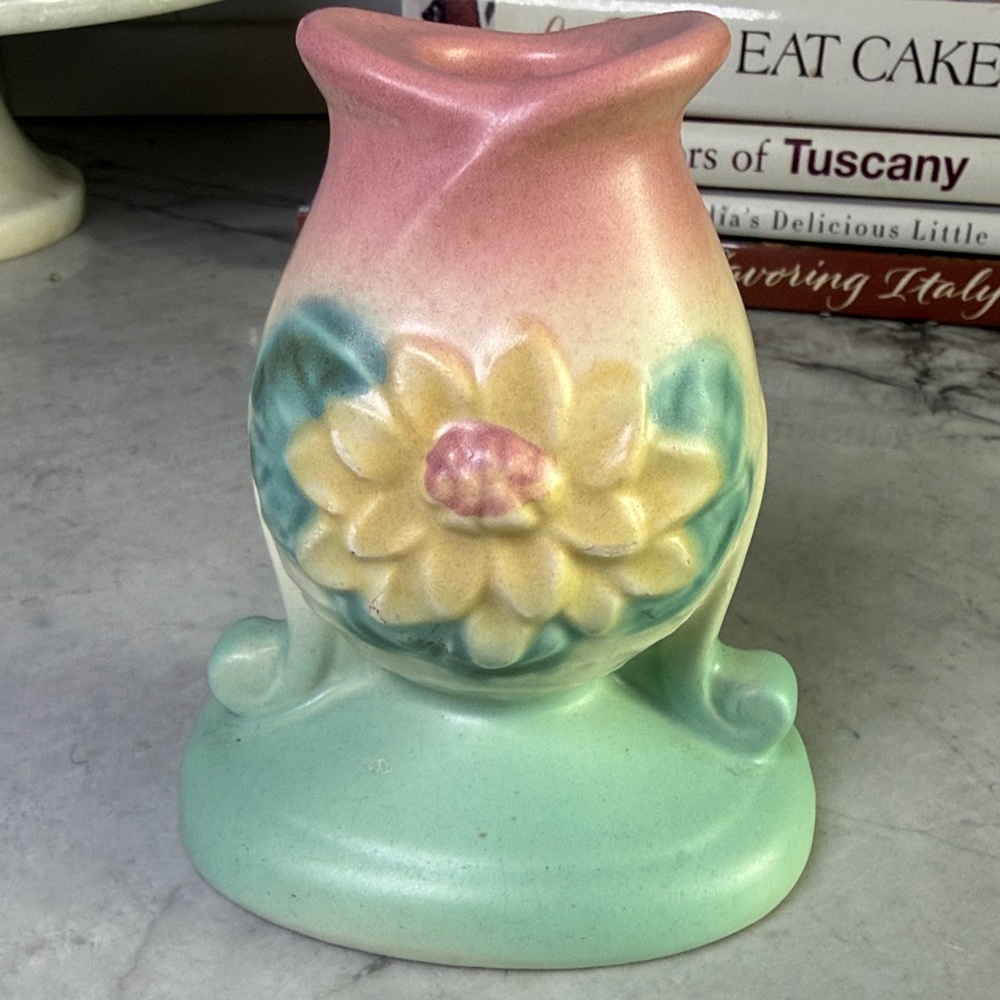 Vintage Hull Pottery Candle Holder